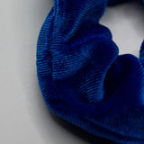 Royal Blue Velvet Scrunchie