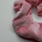 Light Pink Velvet Scrunchie