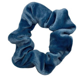 Sky Blue Velvet Scrunchie